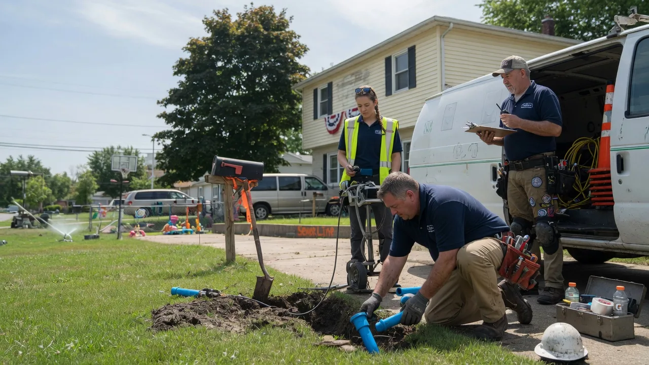 Slab Leak Repair in Columbiaville, MI near me
